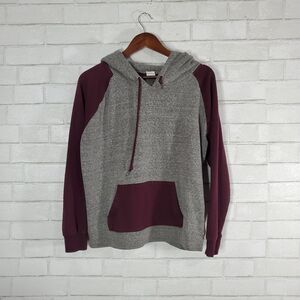 Zine Clothing gray hooded sweatshirt
